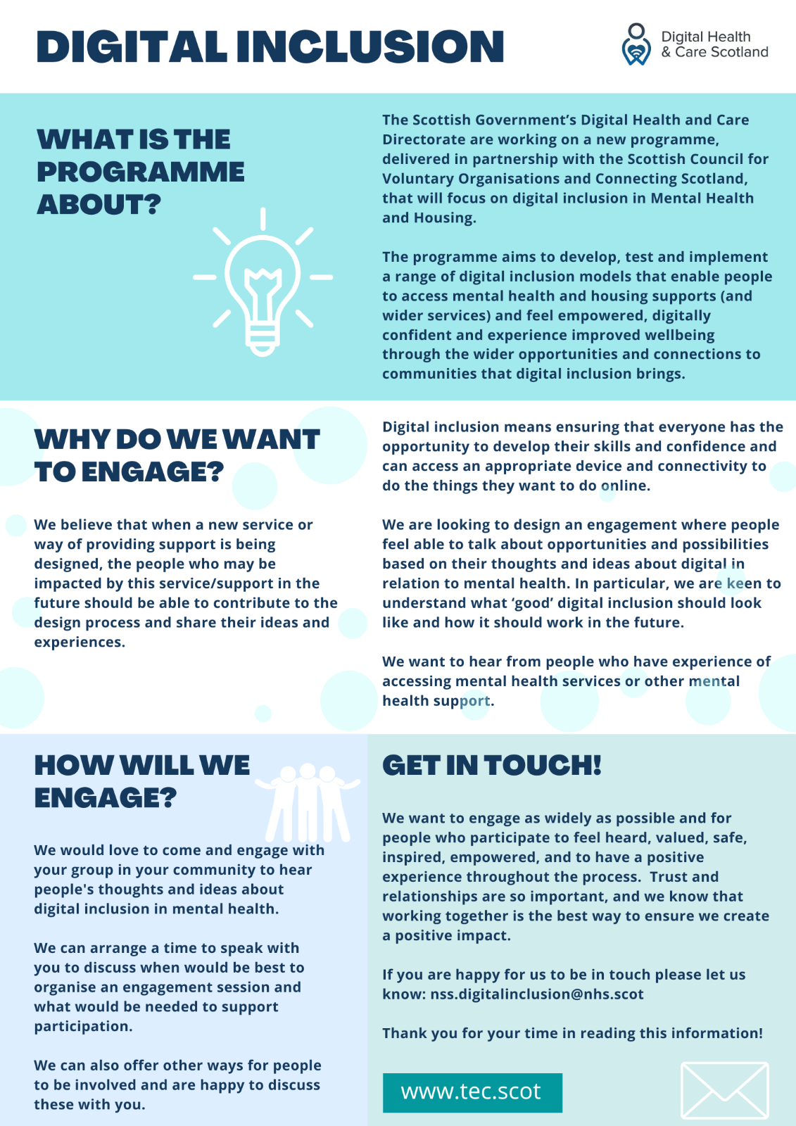 digital inclusion flyer